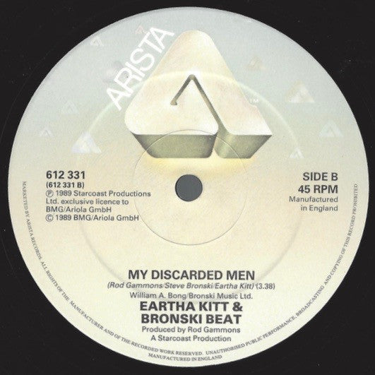 Eartha Kitt & Bronski Beat : Cha Cha Heels (12")