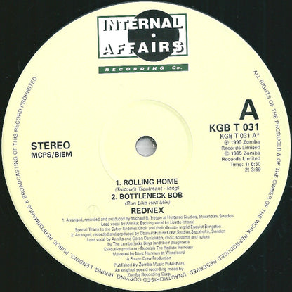 Rednex : Rolling Home (12", Single)