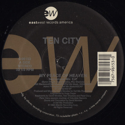 Ten City : My Peace Of Heaven (12")