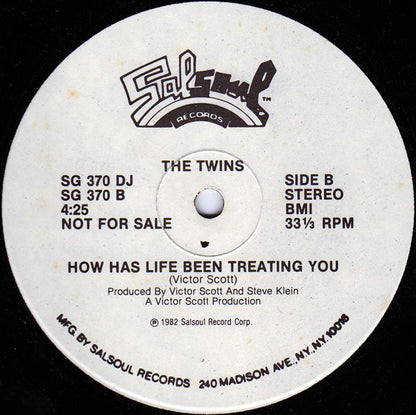 The Twins (6) : In The Year 2525 (12", Single, Promo)