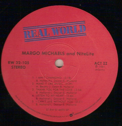 Margo Michaels And Nitelite : Margo Michaels And Nitelite (LP, Album, Spe)