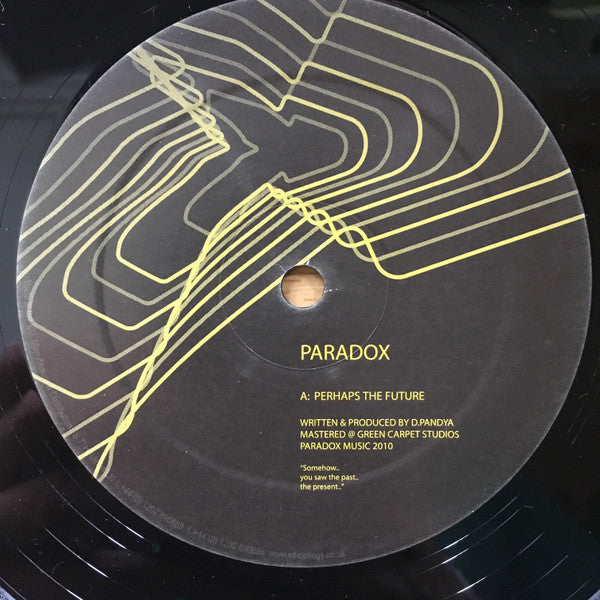 Paradox : Perhaps The Future / 8 Track (12")