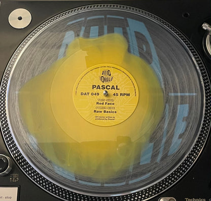 Pascal : Raw Basics / Red Face  (12", RE, S/Edition, Cle)