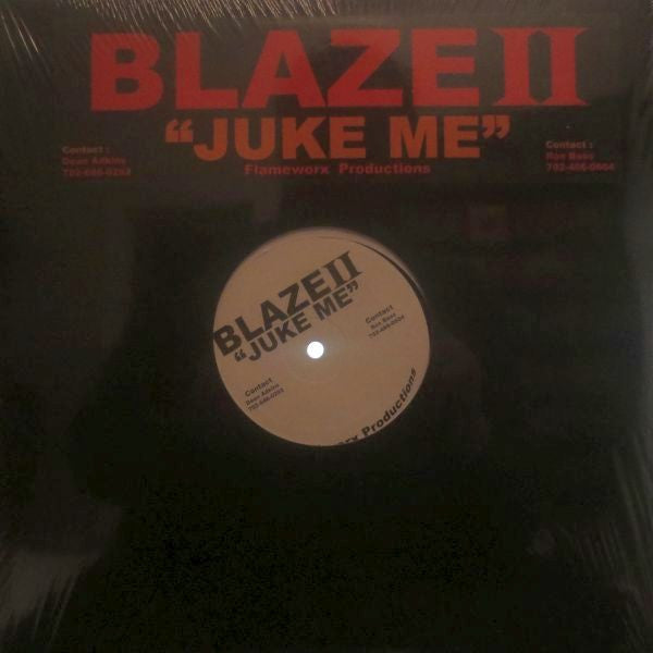 Blaze II : Juke Me (12", S/Sided)