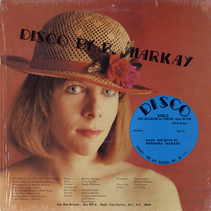 B. Markay* : It's All Rite To Fuck All Nite (12", Single)