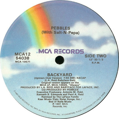 Pebbles With Salt-N-Pepa* : Backyard (12", Single)