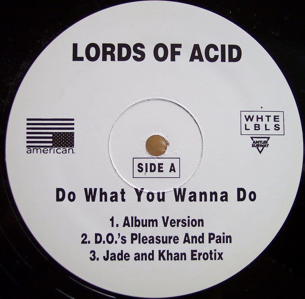Lords Of Acid : Do What You Wanna Do (12", Promo)