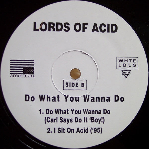 Lords Of Acid : Do What You Wanna Do (12", Promo)