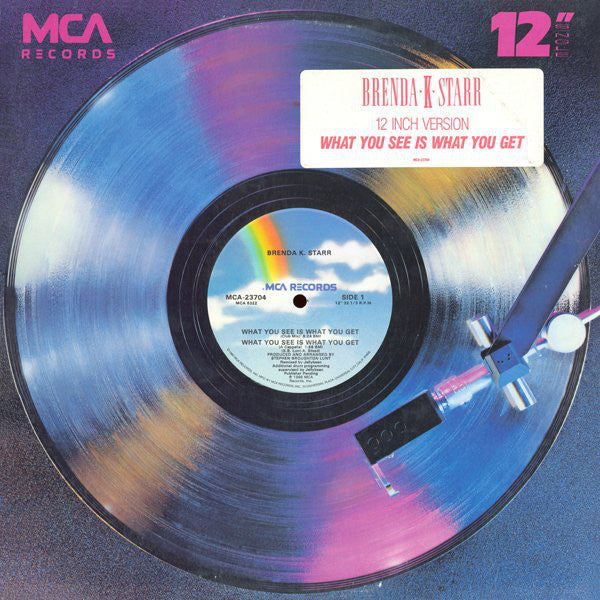 Brenda K. Starr : What You See Is What You Get (12", Glo)
