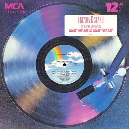 Brenda K. Starr : What You See Is What You Get (12", Glo)