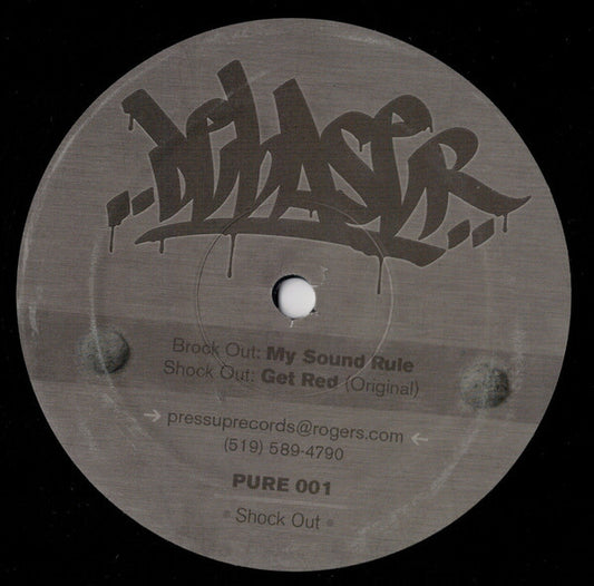 Debaser : My Sound Rule / Get Red (12")