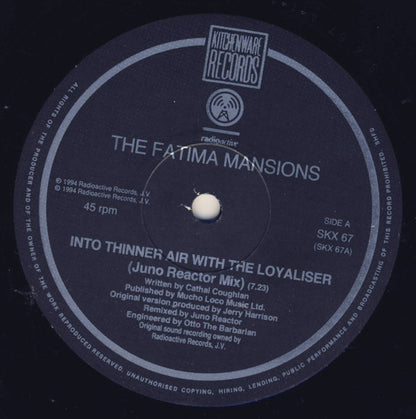 The Fatima Mansions : The Loyaliser (12")