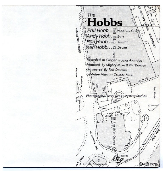 The Hobbs : Bop Around The Shop (7")