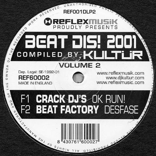 Various : Beat Dis! 2001 (Volume 2) (2x12", Ltd)