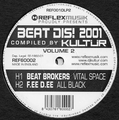 Various : Beat Dis! 2001 (Volume 2) (2x12", Ltd)