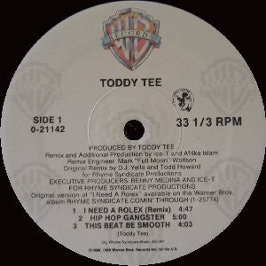 Toddy Tee / Domination (3) : I Need A Rolex / You Haven't Heard Nothing (12", Maxi)
