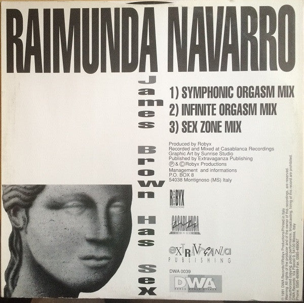 Raimunda Navarro : James Brown Has Sex (12")