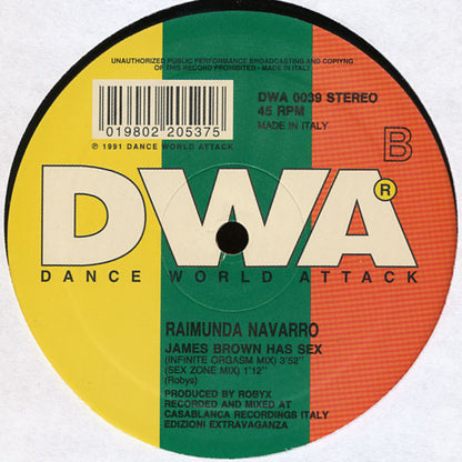 Raimunda Navarro : James Brown Has Sex (12")