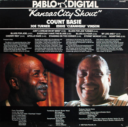 Count Basie, Big Joe Turner, Eddie "CleanHead" Vinson : Kansas City Shout (LP, Album, Red)