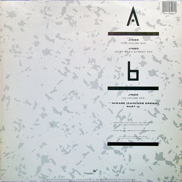 Jellybean* : Jingo (12")