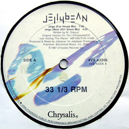 Jellybean* : Jingo (12")