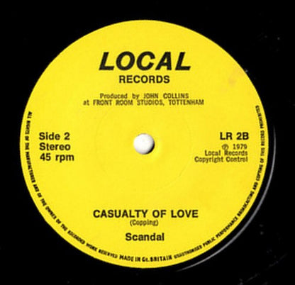 Scandal (11) : Comic Book Hero (7", Single)