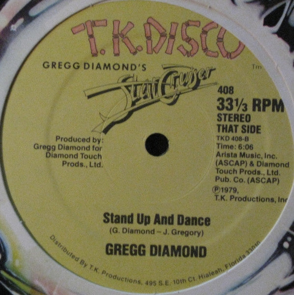 Gregg Diamond : Danger (12")