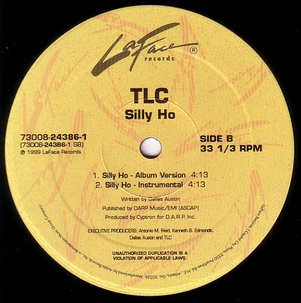 TLC : No Scrubs (12")