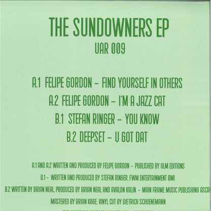 Various : The Sundowners EP (12", EP)