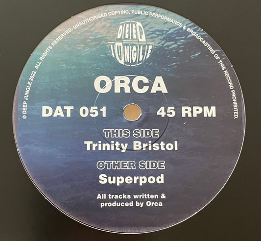 Orca : Superpod / Trinity Bristol  (12")