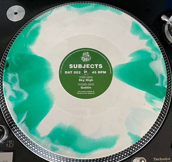 Subjects (5) : Goblin / Sky High (12", S/Edition, Whi)
