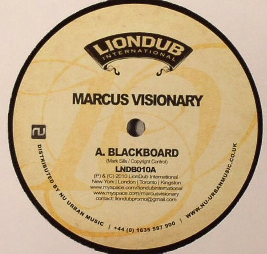 Marcus Visionary / Goldstar (3) & Zero G (4) : Blackboard / Skin Out (12")