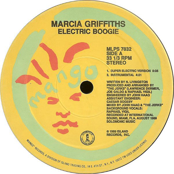 Marcia Griffiths : Electric Boogie (12")