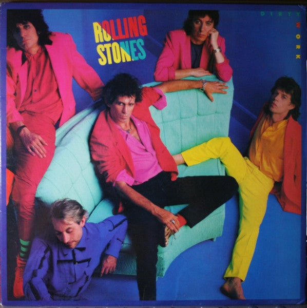 The Rolling Stones : Dirty Work (LP, Album, Car)