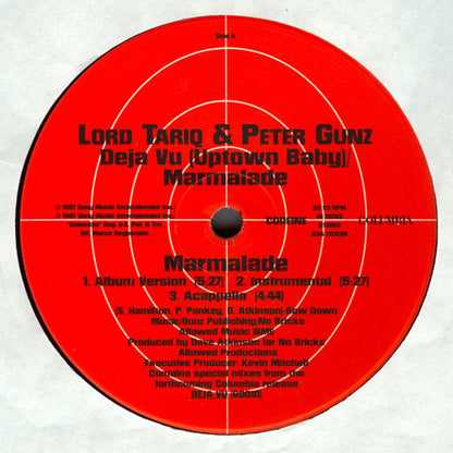 Lord Tariq & Peter Gunz : Deja Vu (Uptown Baby) (12")