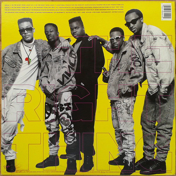 Redhead Kingpin And The FBI : Do The Right Thing (12")