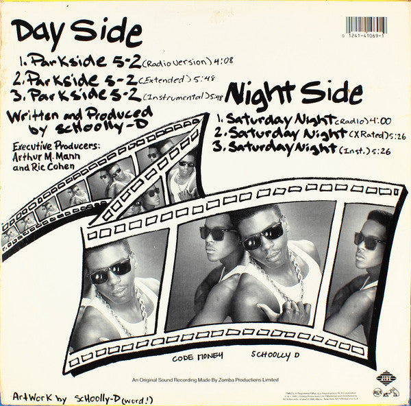 Schoolly-D* : Parkside 5-2 (12", Yel)