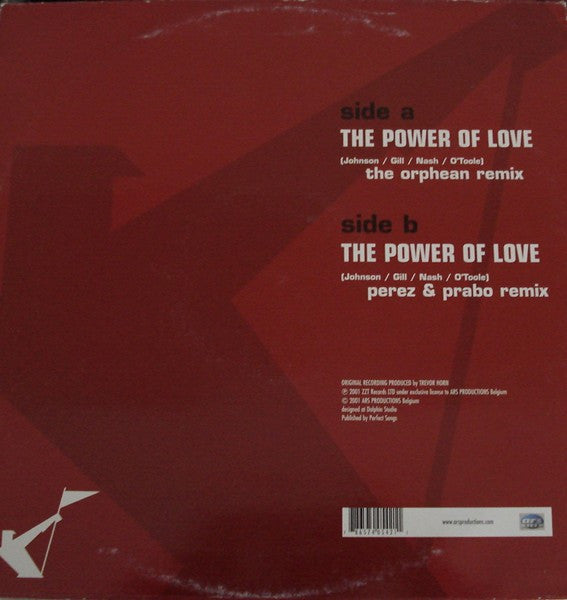 Frankie Goes To Hollywood : The Power Of Love (12")
