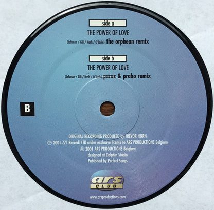 Frankie Goes To Hollywood : The Power Of Love (12")
