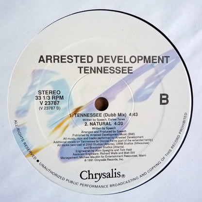 Arrested Development : Tennessee (12", Single)