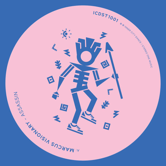Marcus Visionary : Assassinator / Big Forward  (12", Single)