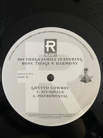 Mo Thugs Family featuring Bone Thugs N Harmony* : Ghetto Cowboy (12", Promo)