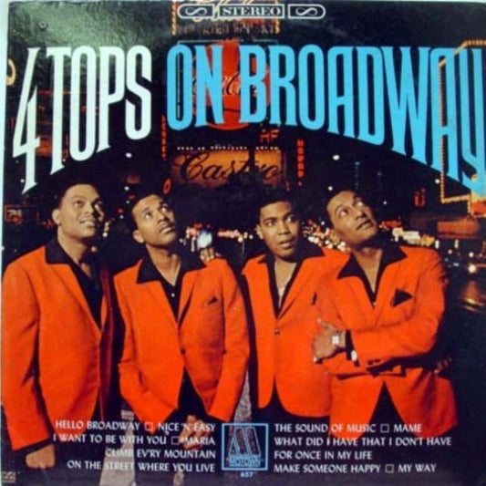 Four Tops : Four Tops On Broadway (LP, Album)