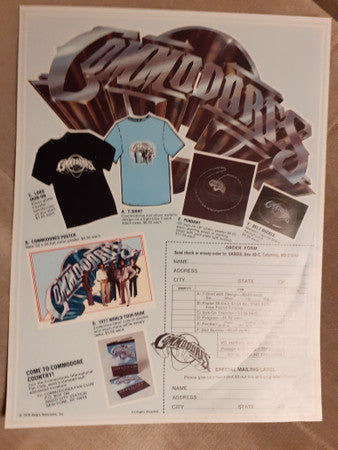 Commodores : Natural High (LP, Album, Sup)