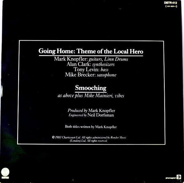 Mark Knopfler : Going Home: Theme Of The Local Hero (12", Single)