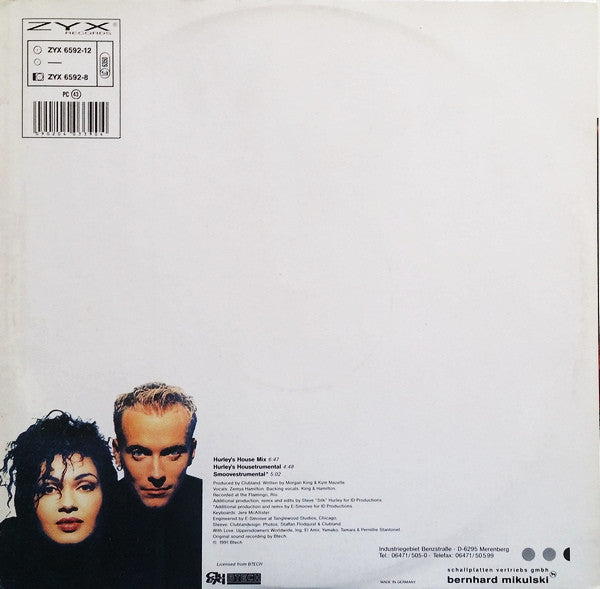 Clubland Introducing Zemya Hamilton : Hold On (Tighter To Love) The Steve "Silk" Hurley Mixes (12", Maxi)
