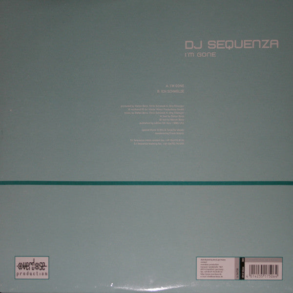 DJ Sequenza : I'm Gone (12")