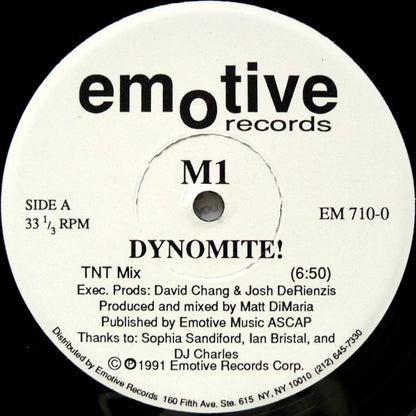M1 : Dynomite! (12")