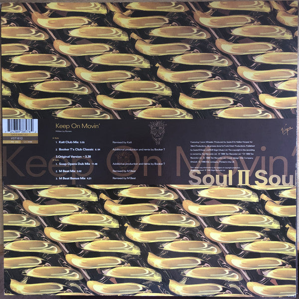 Soul II Soul : Keep On Movin' (12")