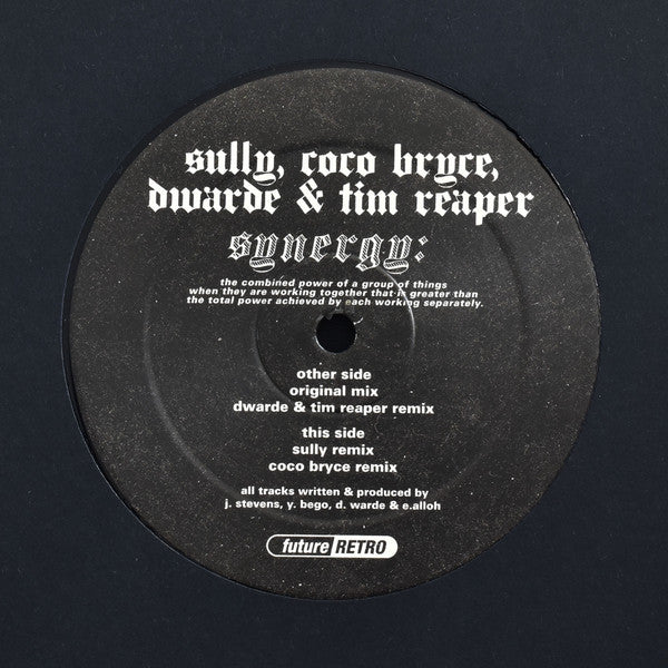 Sully (5), Coco Bryce, Dwarde, Tim Reaper : Synergy (12", Ltd)